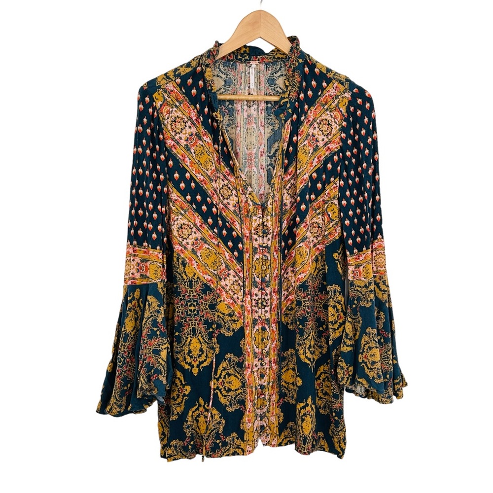 Free People Multicolor Bohemian Tunic - Picture 4 of 11